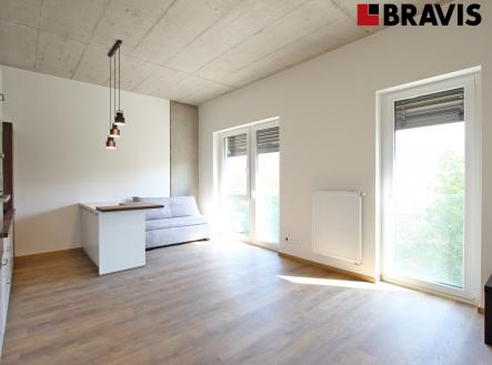 2 | Pronájem bytu, 1+kk, 35 m²