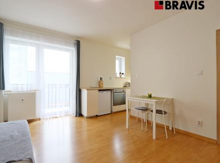 3 | Pronájem bytu, 1+kk, 26 m²