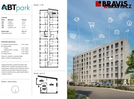 4_byt_8_NEW | Prodej bytu, 2+kk, 45 m²