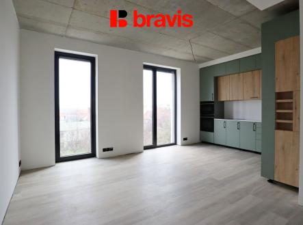 2 | Pronájem bytu, 3+kk, 59 m²