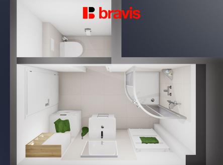 Koupelna_1-01 | Prodej bytu, 2+kk, 56 m²