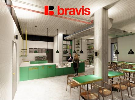 kavárna 1 | Pronájem - obchodní prostor, 168 m²