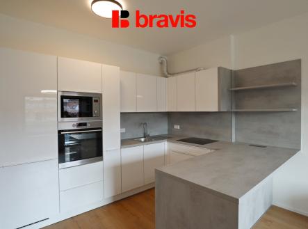 kuchyne | Pronájem bytu, 1+kk, 48 m²