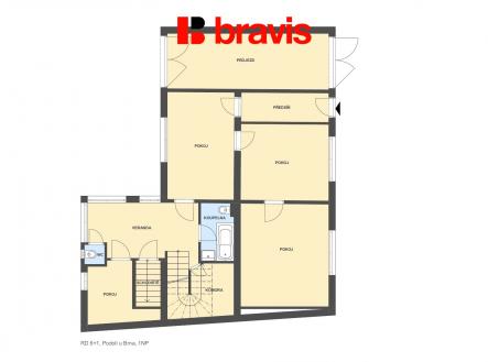 RD 6+1 Podolí u Brna 1NP | Prodej - dům/vila, 150 m²