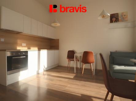 Upravena | Pronájem bytu, 1+kk, 28 m²
