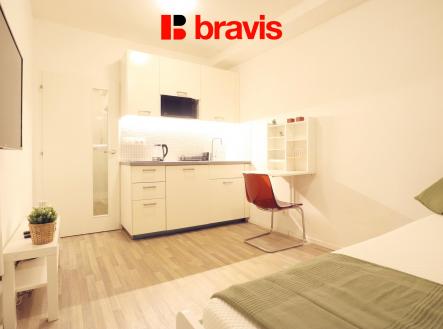 1 | Pronájem bytu, 1+kk, 20 m²