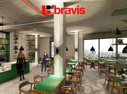 kavárna 3 | Pronájem - obchodní prostor, 168 m²