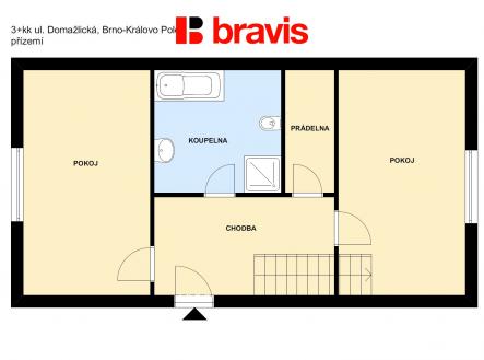 3+kk Domažlická přízemí | Pronájem bytu, 3+kk, 85 m²