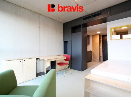 1 | Pronájem bytu, 1+kk, 24 m²