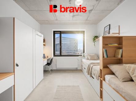 Pronájem bytu, 1+kk, 24 m²