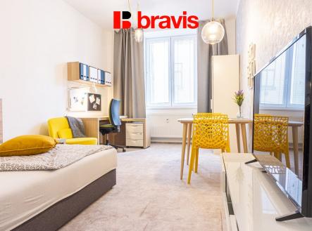 328-flatrentbrno21 | Pronájem bytu, 1+1, 30 m²