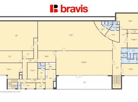 Polyfunkční komplex Hodonín 2000 m2 2NP | Prodej - obchodní prostor, 2 000 m²