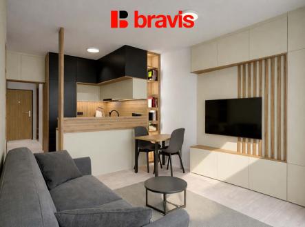 11 | Pronájem bytu, 1+kk, 31 m²