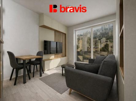 9-1 | Pronájem bytu, 1+kk, 31 m²