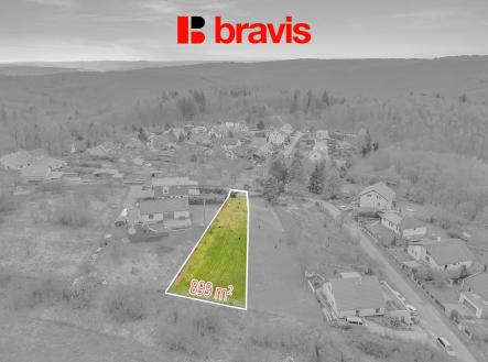 DJI_0242_pozemek2_sede_FoceniBytu.cz_899m2 | Prodej - pozemek pro bydlení, 899 m²