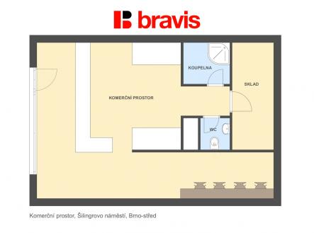 Komerce Šilingrovo náměstí | Pronájem - restaurace, 60 m²