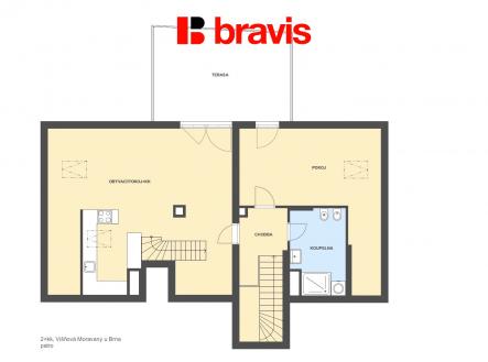 2+kk Višňová patro upr | Prodej bytu, 3+kk, 124 m²
