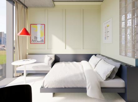 a (4) | Pronájem bytu, 1+kk, 22 m²