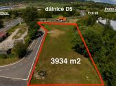Pronájem - pozemek pro komerční výstavbu, 3 934 m²