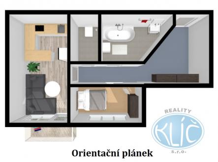 foto: 2 | Pronájem bytu, 2+kk, 43 m²