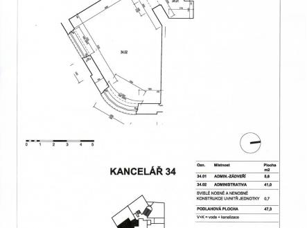 . | Prodej - kanceláře, 48 m²