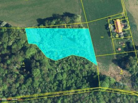. | Prodej - pozemek, les, 6 273 m²
