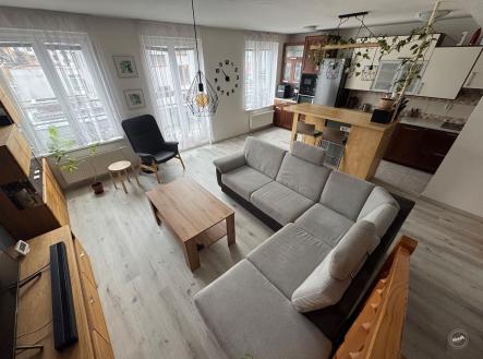 Obývací pokoj | Pronájem bytu, 5+kk, 127 m²