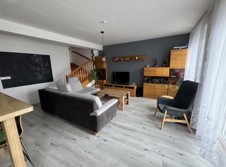 obývací pokoj 2 | Pronájem bytu, 5+kk, 127 m²