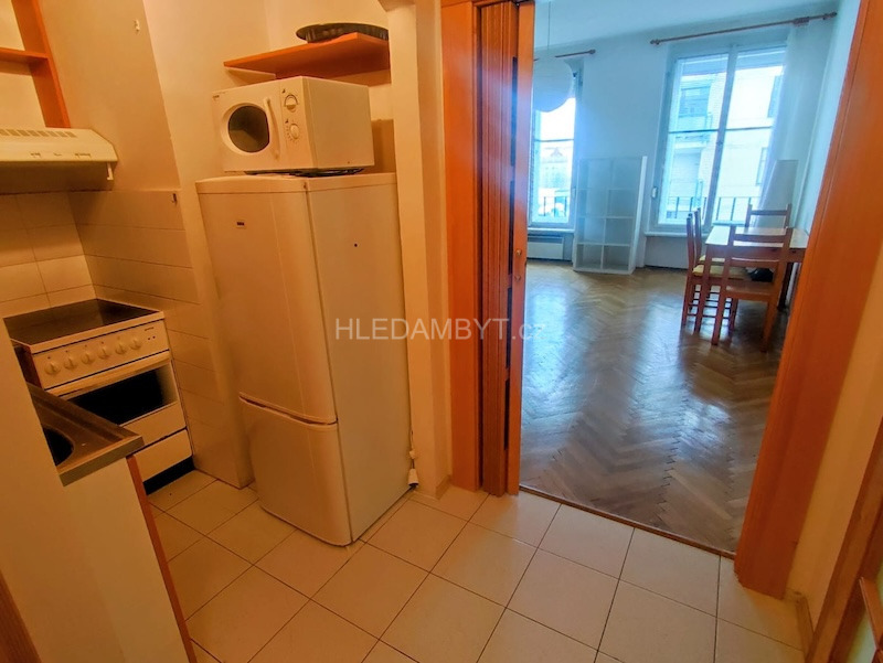 Pronájem bytu Praha 3 Vinohrady 2+kk Hradecká