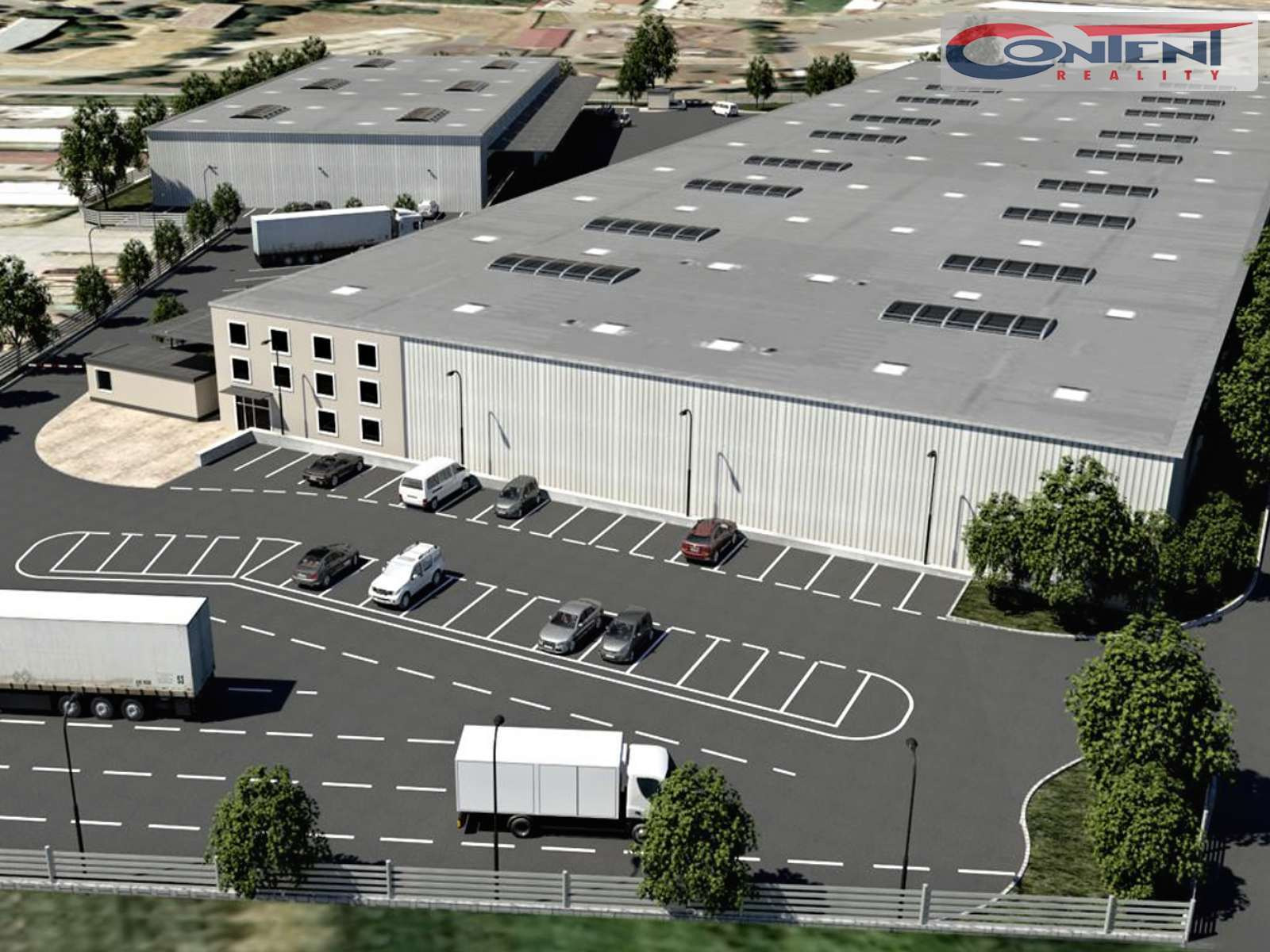 Pronájem novostavby skladu, výrobních prostor 3.000 m², Bílina