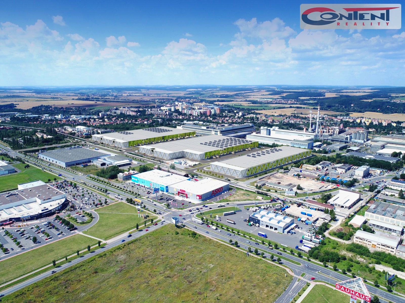 Pronájem skladu/výrobních prostor 10.000 m², Plzeň