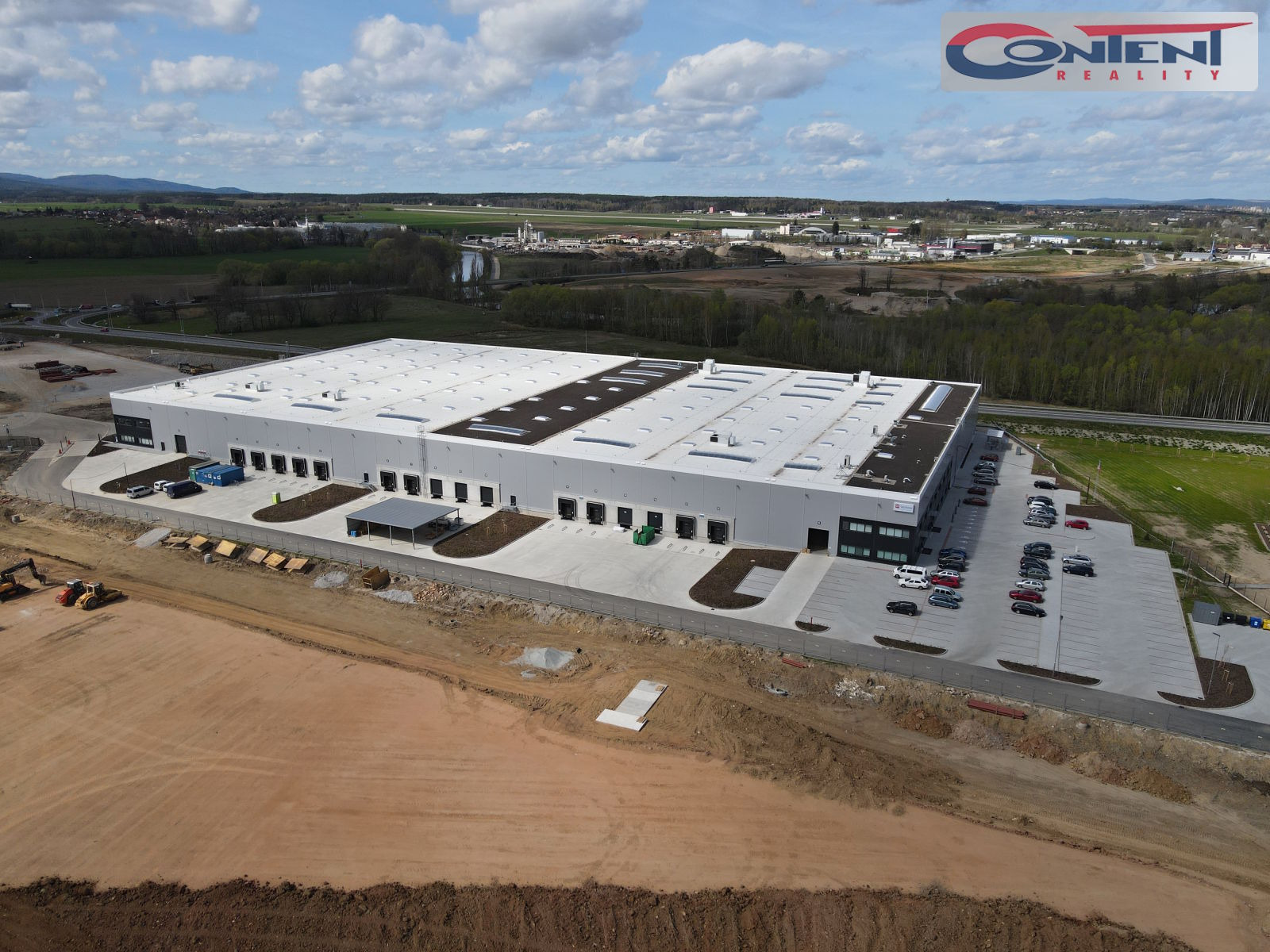 Pronájem novostavby skladu, výrobních prostor 6.810 m², České Budějovice