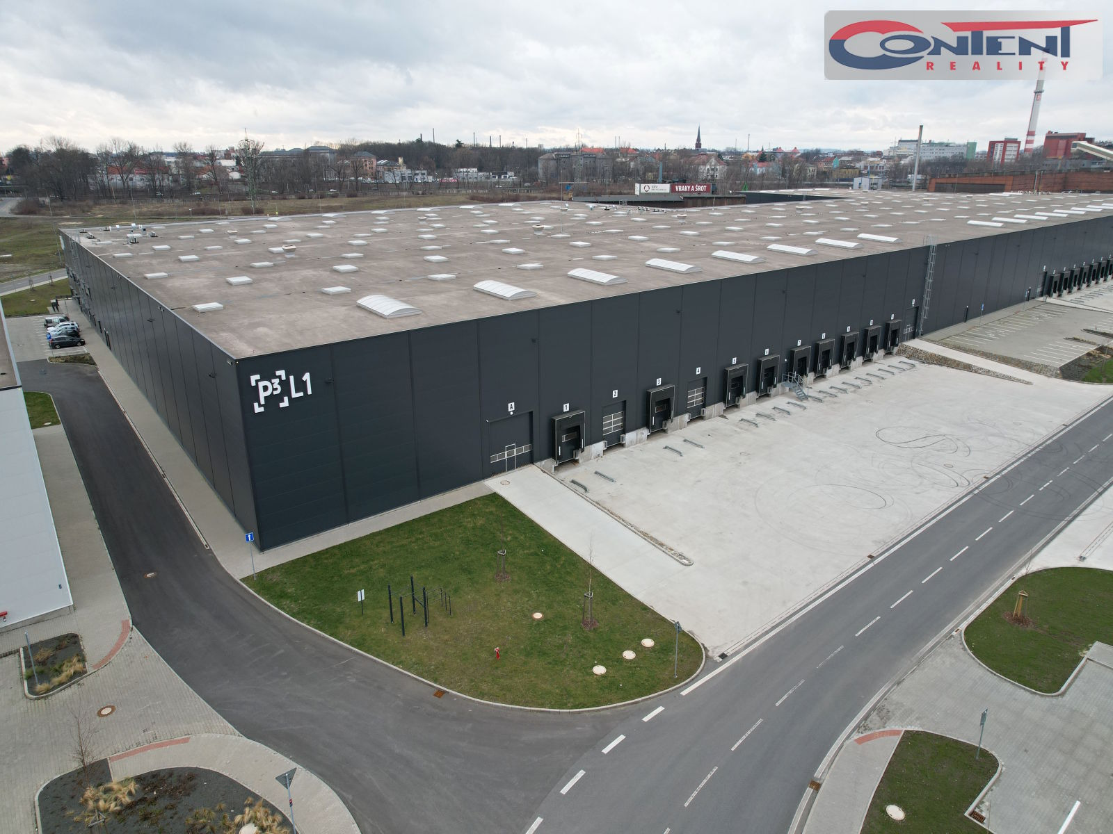 Pronájem novostavby industriálních prostor 4.162 m², Ostrava - Vítkovice, D1