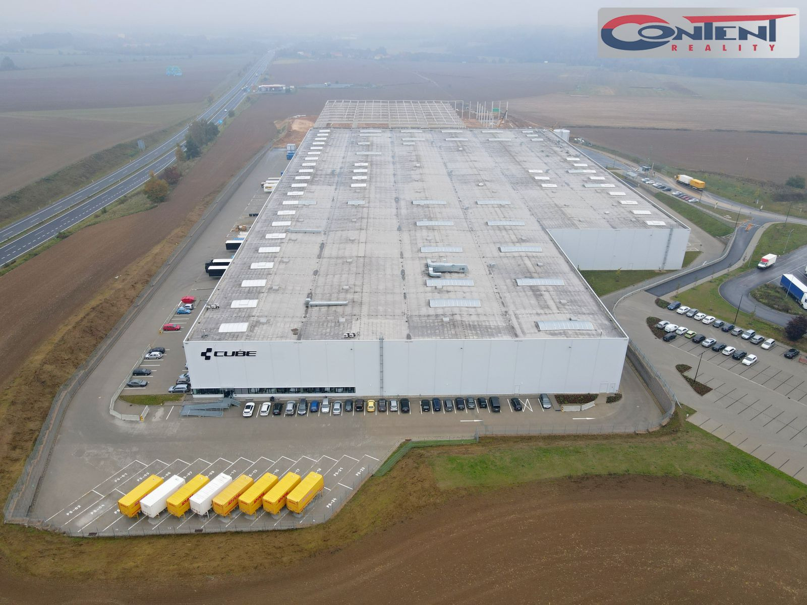 Pronájem skladu, výrobních prostor 4.000 m² Cheb, Odrava, D6