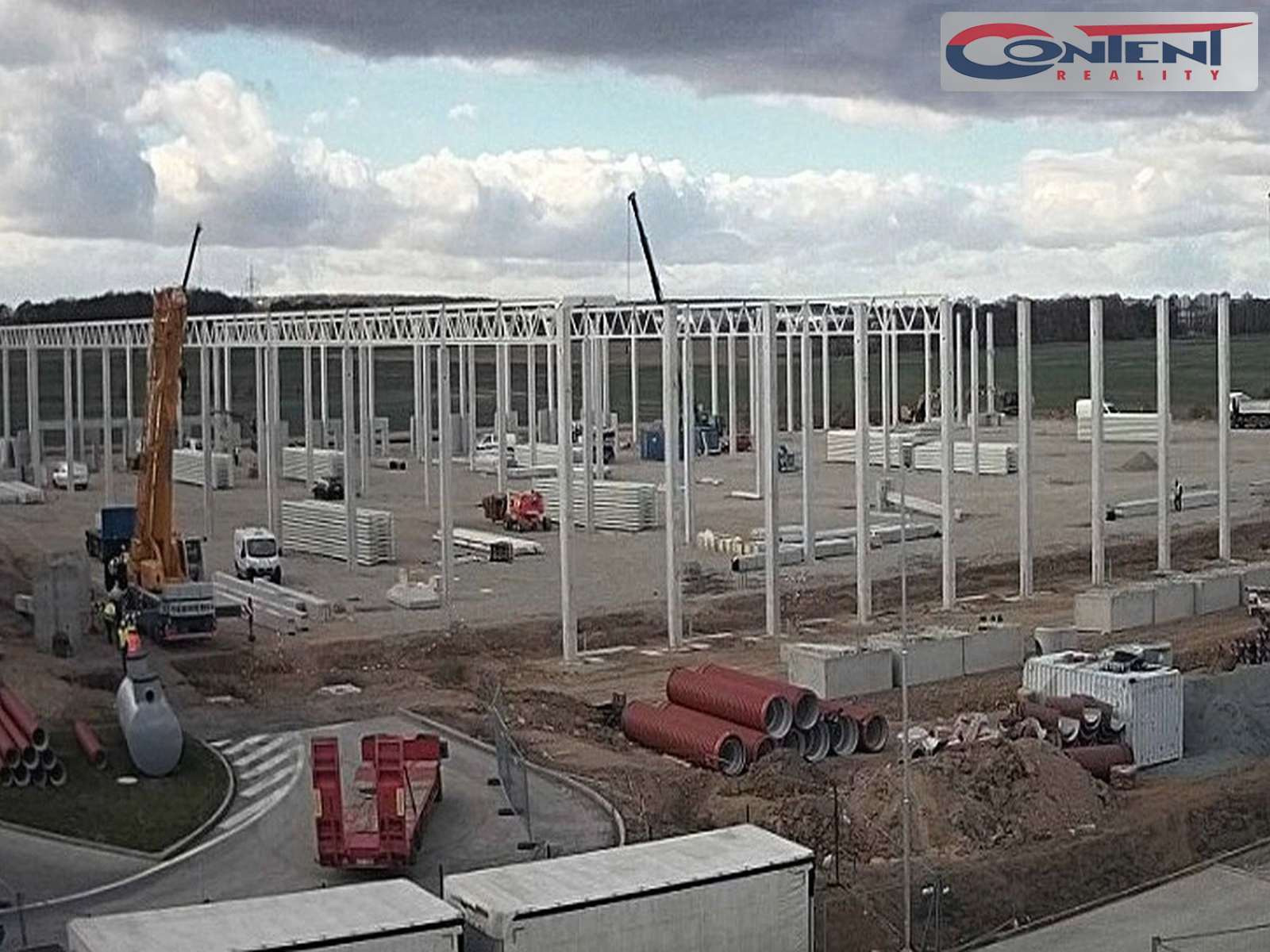 Pronájem skladu, výrobních prostor 5.000 m², Uničov, D35