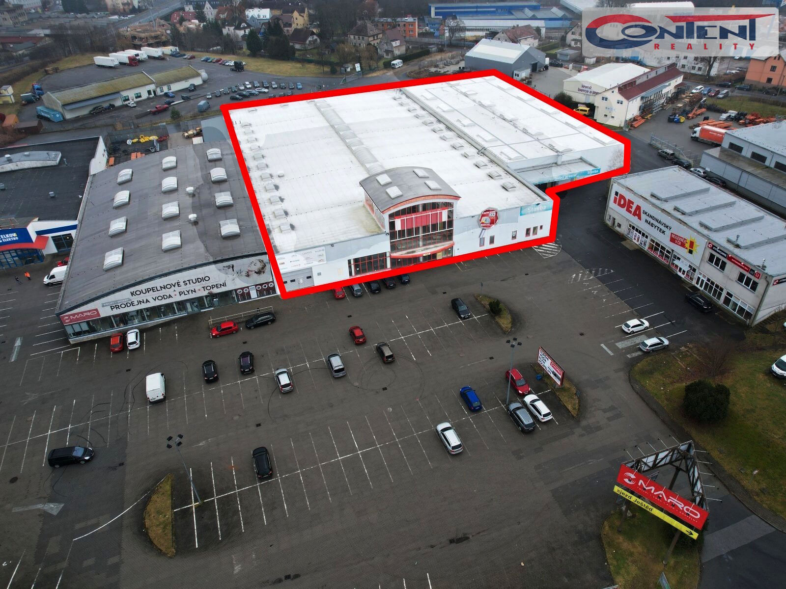 Pronájem skladových prostor 6.000 m², Liberec