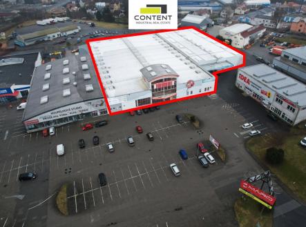 Pronájem - skladovací prostor, 2 058 m²