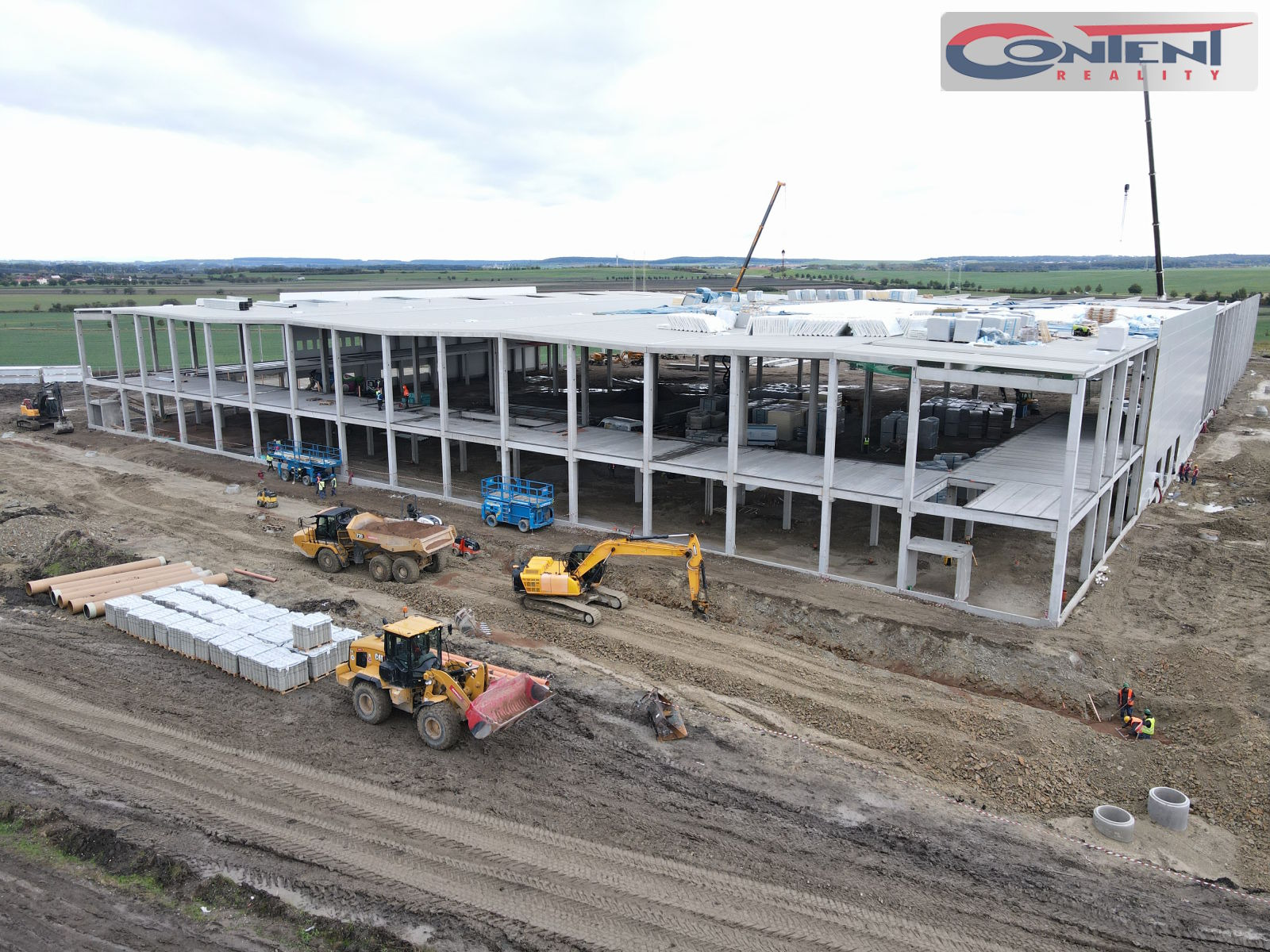 Pronájem novostavby skladu, výrobních prostor 6.000 m², Ostrava - Radvanice, D1, D56
