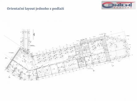 Pronájem - kanceláře, 300 m²