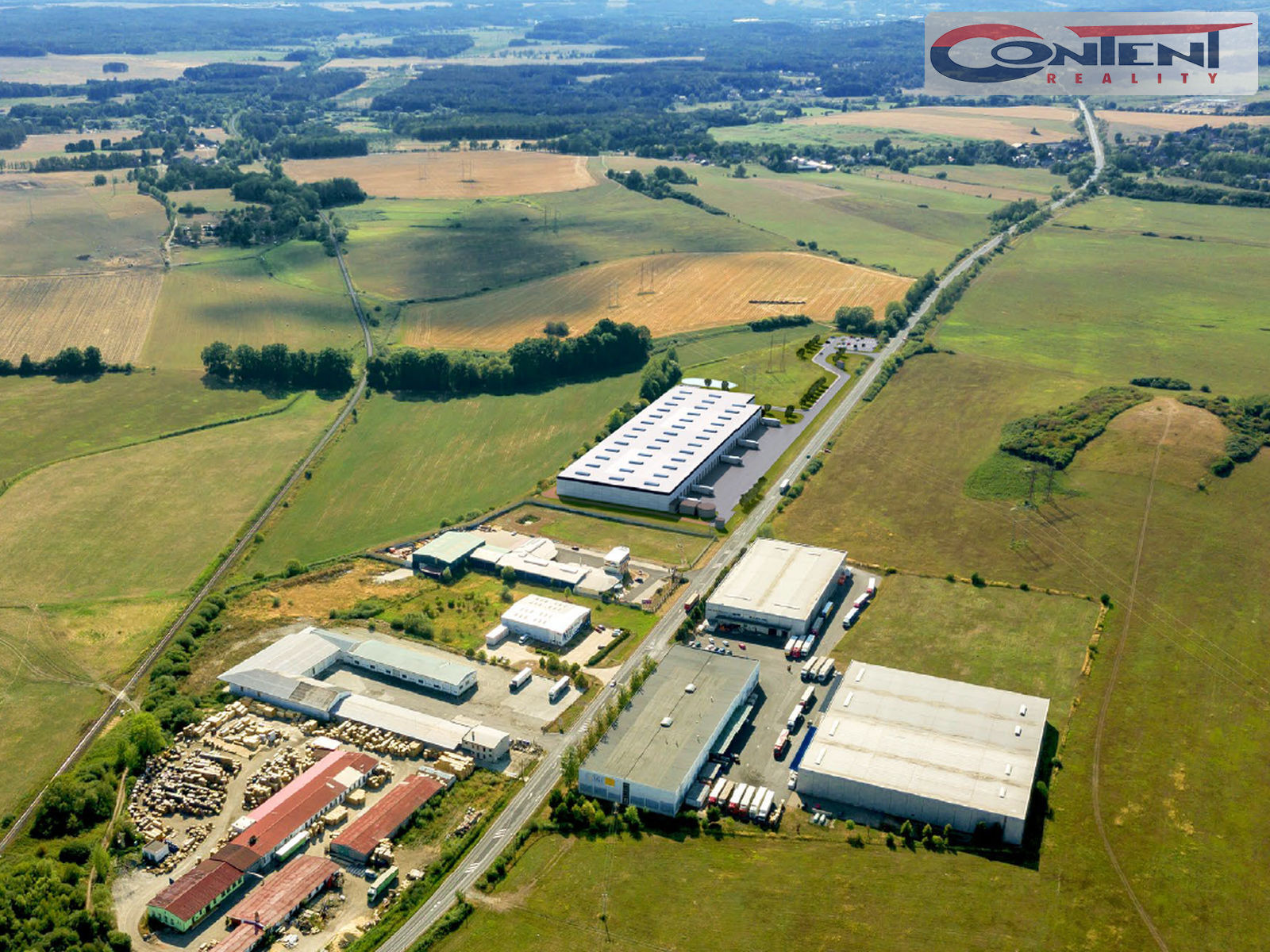 Pronájem skladu, výrobních prostor 15.630 m², Česká Lípa, Zákupy