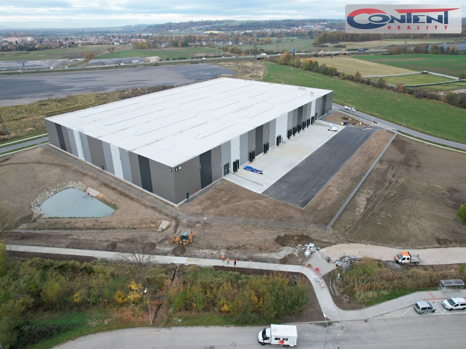 Pronájem skladu, výrobních prostor 24.000 m², České Budějovice, D3