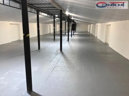 Pronájem - skladovací prostor, 888 m²
