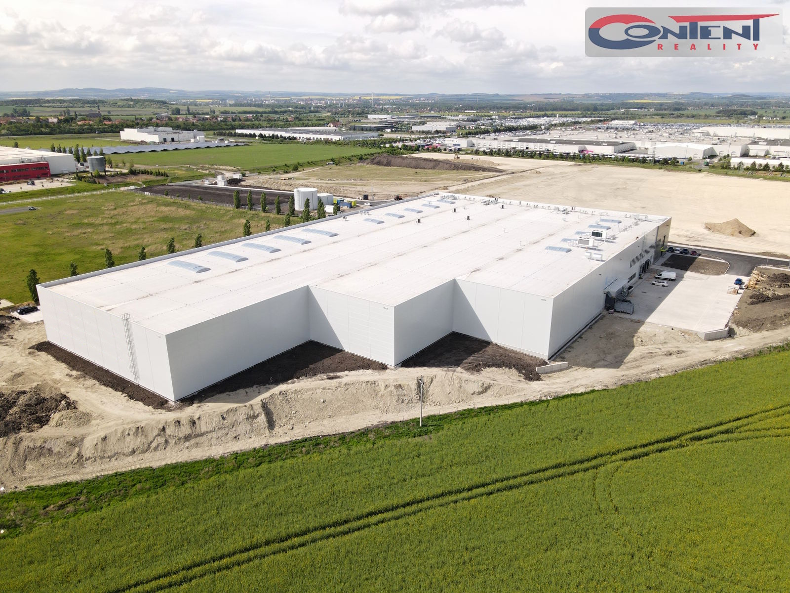 Pronájem novostavby skladu, výrobních prostor 6.000 m², Kolín, D11
