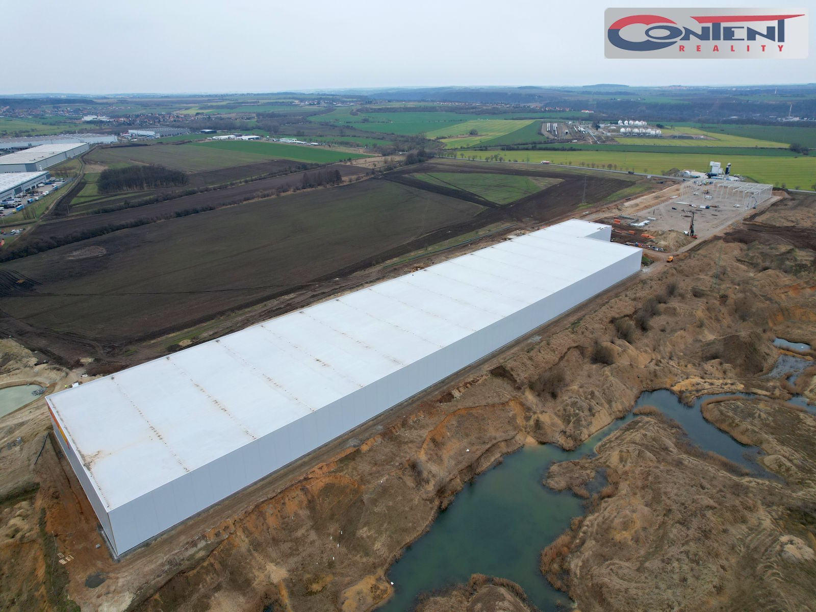 Pronájem skladu, výrobních prostor 8.081 m², Kozomín D8