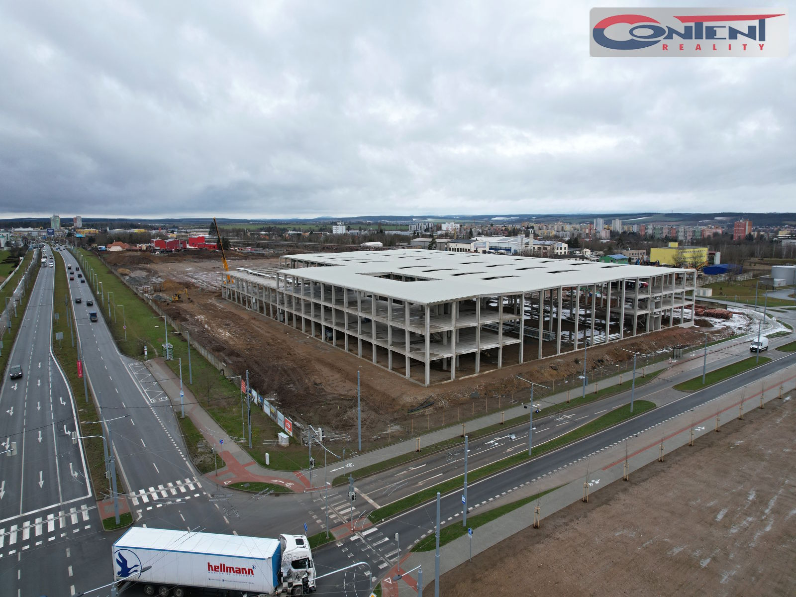 Pronájem skladu, výrobních prostor 3.000 m², Plzeň, Borská pole, D5