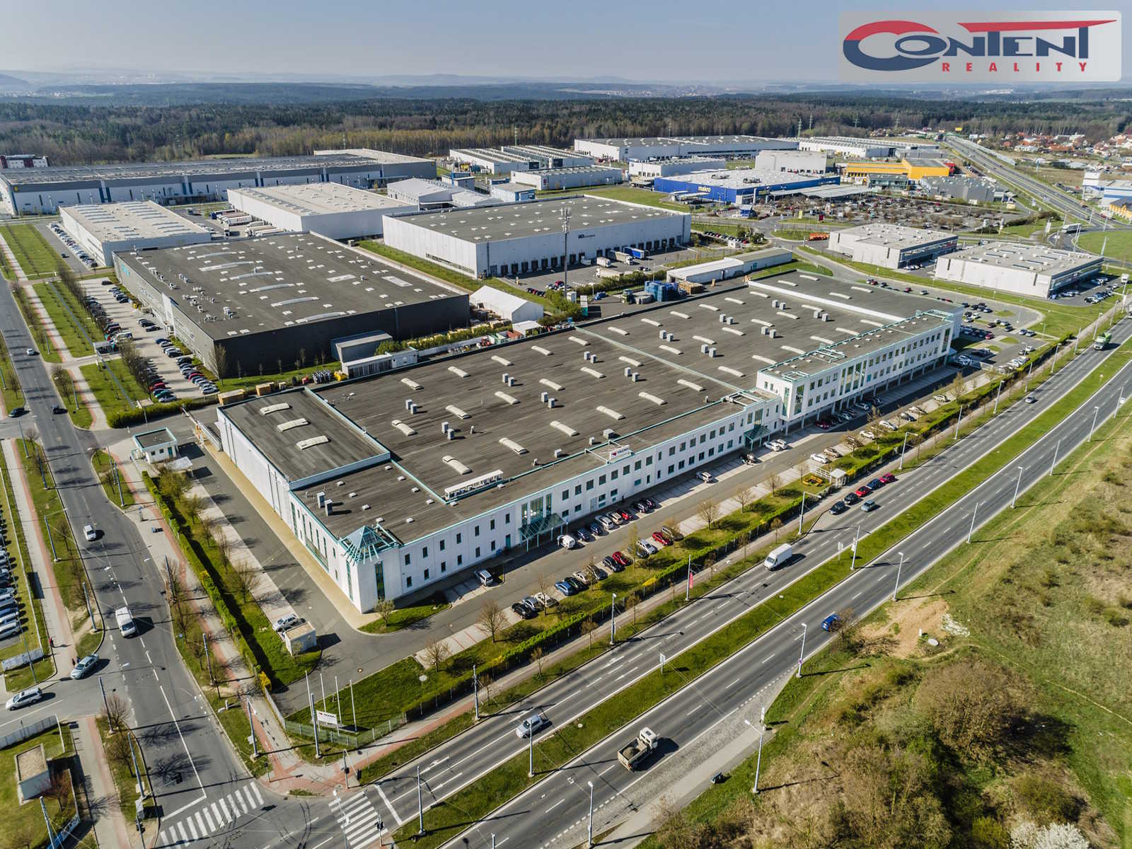 Pronájem skladu, výrobních prostor 1.990 m² Plzeň, Borská pole, D5