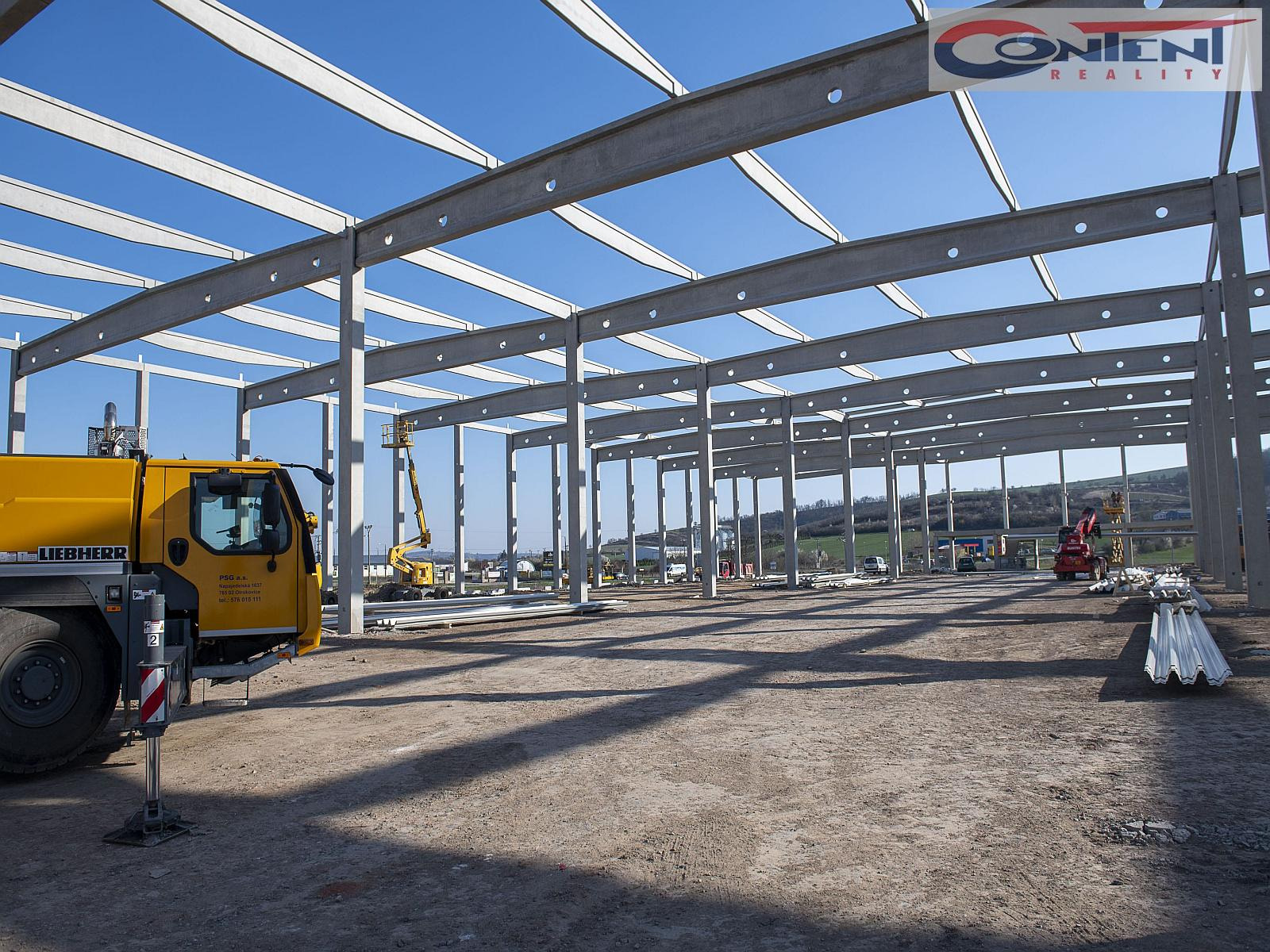 Pronájem kvalitních skladových, výrobních prostor 5.184 m², Brno - Blučina