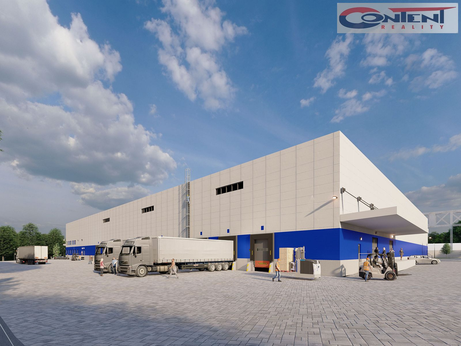 Pronájem novostavby skladu, výrobních prostor 10.000 m², Zvěřínek