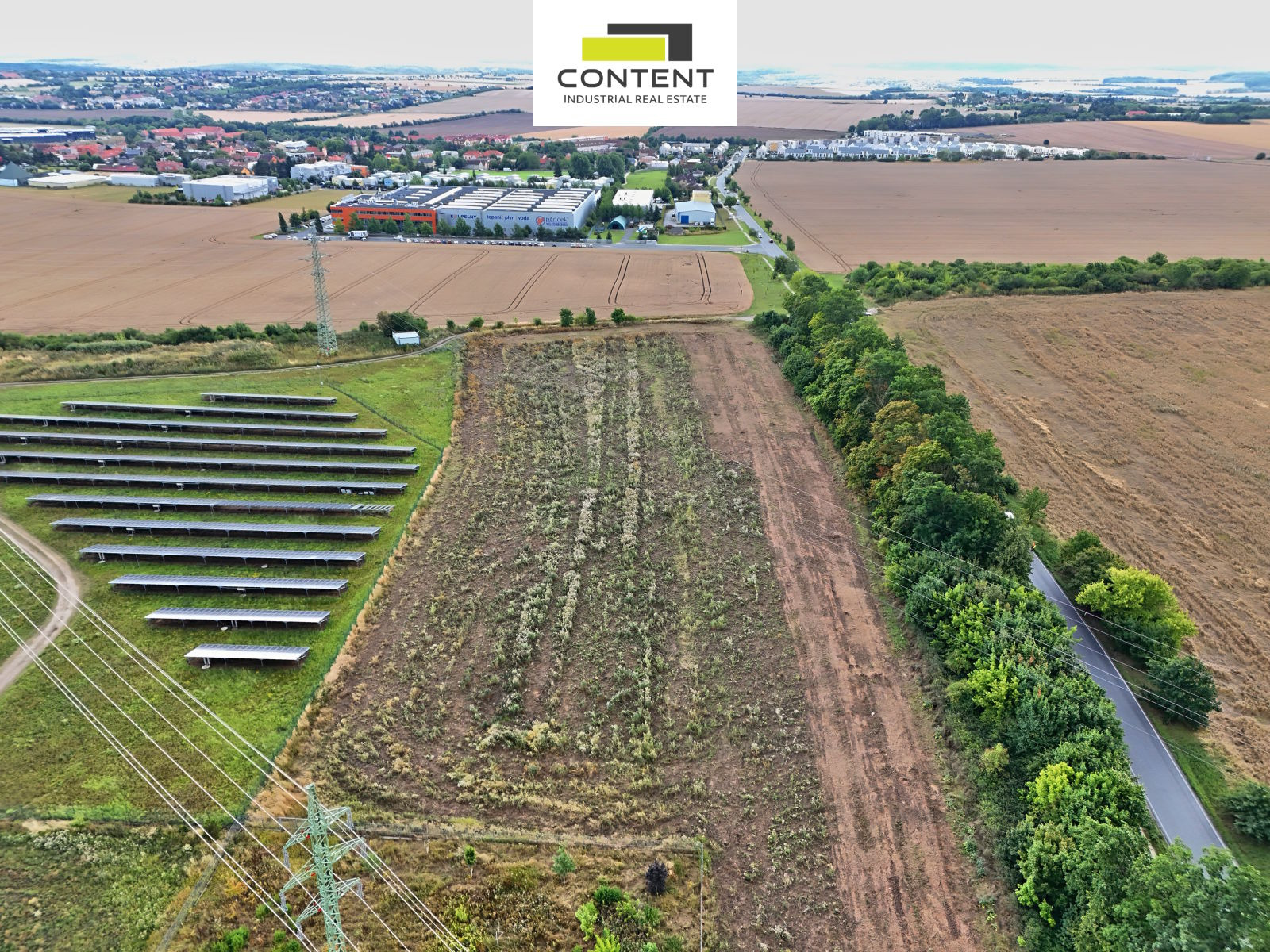 Prodej komerčního pozemku 10.747 m², Chrášťany, D0, D5