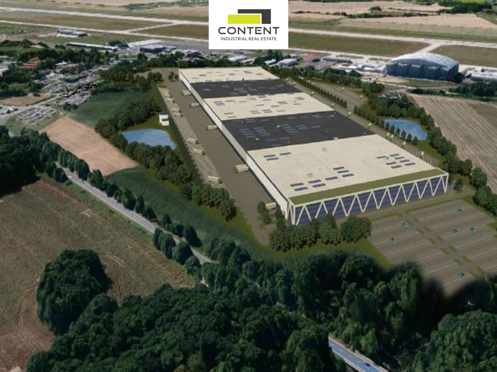 Pronájem novostavby skladu, výrobních prostor 20.000 m², Ostrava - Mošnov